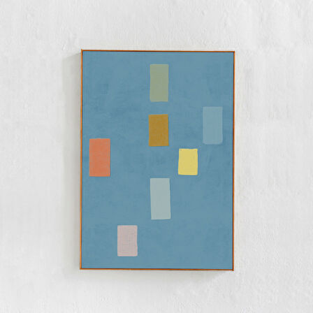 Mavi, sarı-yeşil sanat, soyut sanat