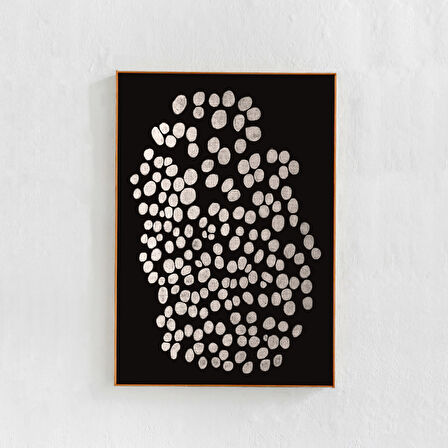 Büyük Soyut Sanat Sanat Soyut Poster İskandinav Modern Minimalist Sanat, Siyah Beyaz Sanat