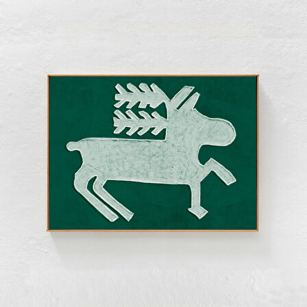 Noel Ev Dekorasyonu Poster Seti 2'li