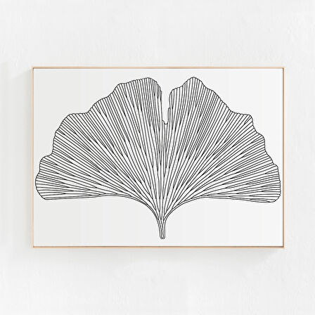 Gingko, Minimalist Gingko Yaprağı Sanatı