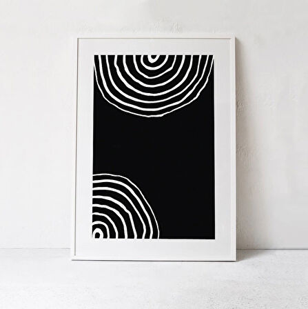 Soyut Sanat, Modern Duvar Dekoru, Siyah Duvar Sanatı