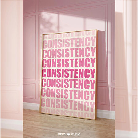 Tutarlı Pembe Fitness Duvar Sanatı, Sevimli Pembe Minimalist Egzersiz Sanatı - Ev Spor Salonu Dekoru İçin Trend Spor Salonu Posteri |