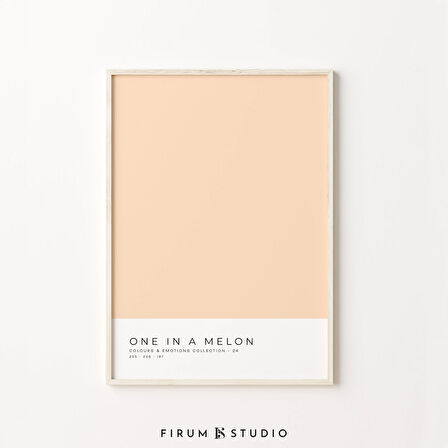 Renk Blok Sanatı, Pastel Şeftali Sanatı, Danimarka Pastel Dekoru, Yurt Odası Duvar Sanatı, Pastel Estetik