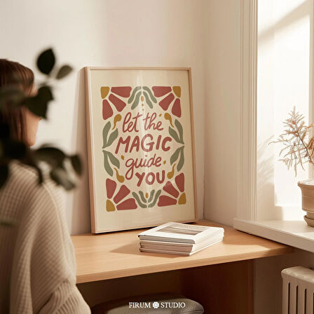 Boho Cadı Sözü: Toprak Tonlarında Büyülü Duvar Sanatı ( )