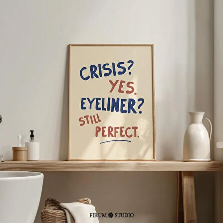 Crisis Eyeliner Duvar Sanatı