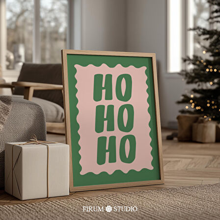 Ho Ho Ho Noel Duvar Sanatı