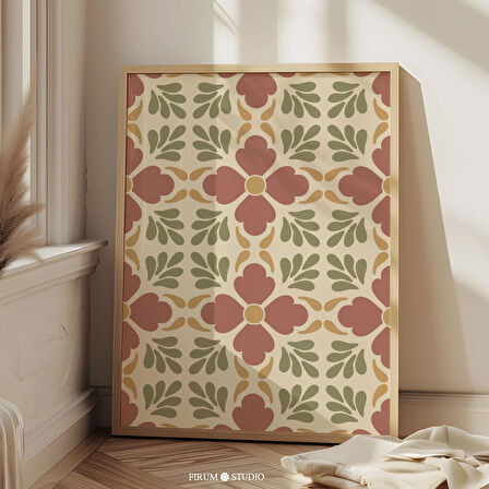 Eklektik Toprak Tonlarında Çiçek Sanatı, Bohem Sıcak Estetik