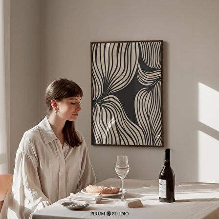 Kasvetli Organik Çizgi Sanatı