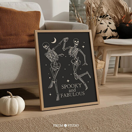 Ürkütücü ve Muhteşem Cadılar Bayramı Sanatı, Kasvetli Daire Duvar Dekoru