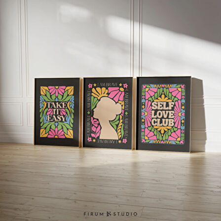 Kendini Sevme Kulübü 3'lü İlham Verici Sanat Seti, Güçlendirme Sanatı