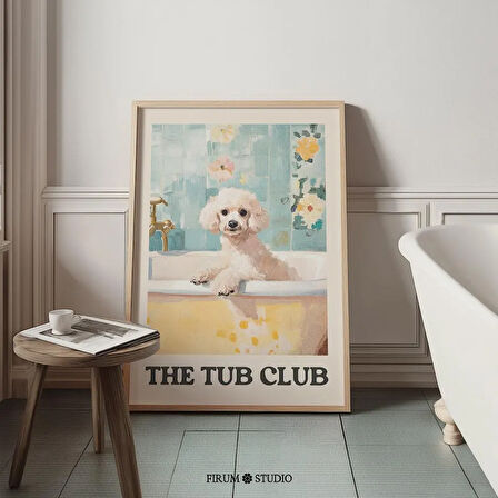 Tub Club Kaniş Banyo Duvar Sanatı