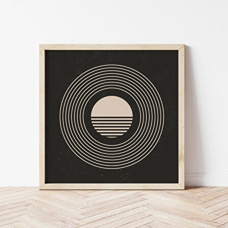 Kare Sanat, Orta Yüzyıl Modern, Geometrik Duvar Sanatı