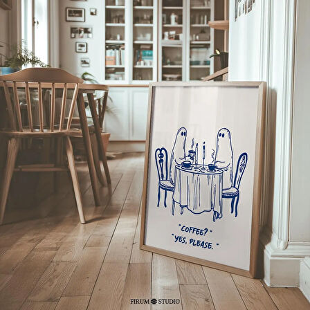 Mizah dolu Hayaletler Kahve Cadılar Bayramı Sanatı: Ürkütücü Duvar Dekoru ( )