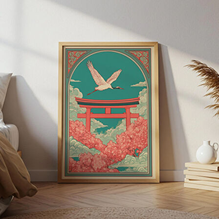 Turna ve Kiraz Çiçeği: Japandi Halk Sanatı ( )