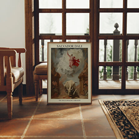 Salvador Dali Boğa ile Rodeo Posteri, Baskılar, Salvador Dali Posteri, Dali, Sürrealizm