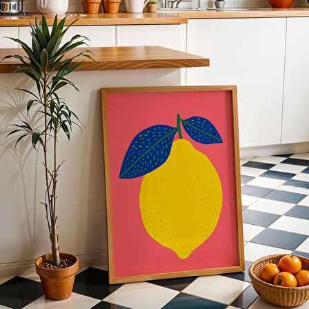 Limon Sanatı: Pembe Mutfak Dekoru ( )