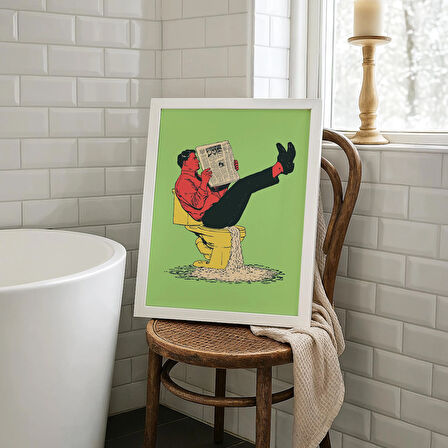 Komik Banyo Sanatı: Retro Tuvalet Gazetesi (, / Dosya)