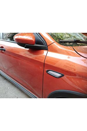Nova Krom Fiat Egea Sinyal Çerçevesi Abs Plastik 2015 - 2024 (Siyah)