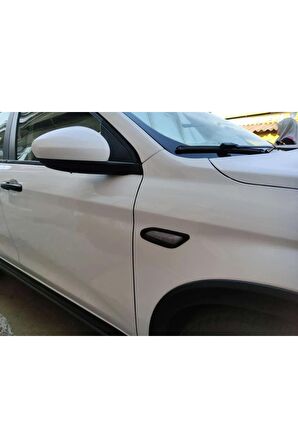 Nova Krom Fiat Egea Sinyal Çerçevesi Abs Plastik 2015 - 2024 (Siyah)