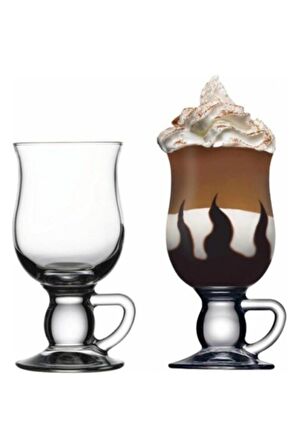 44159 Irısh Coffe Latte Bardağı Kulplu Bardak 2 Adet