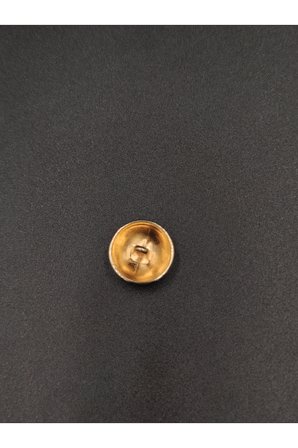 Bombeli Metal Düğme Free Sarı 17.8 mm 6 adet
