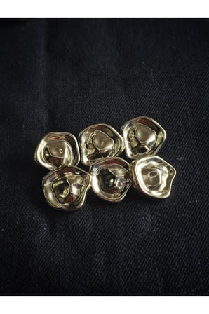 Metal Gold Düğme seti 28 mm 44 boy 6 adet