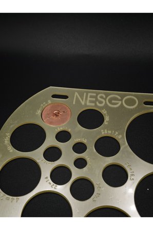 6 Adet Bakır Renk Etnik Desenli Metal Düğme Seti 6 Büyük 23mm 36 boy