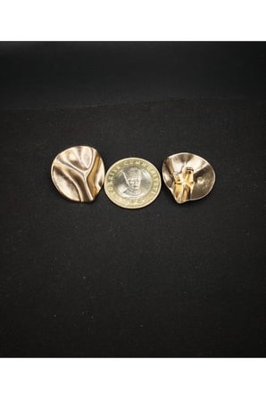 Z.A.R.A Özel tasarım 6lı gold üzeri kabartma detay büyük düğme seti(2.8cm)