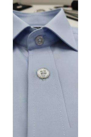 Gümüş Işıltılı Premium Gömlek Düğmesi 10 mm 16 boy 100 adet