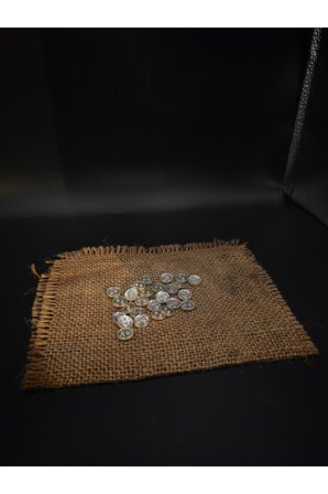 Gümüş Işıltılı Premium Gömlek Düğmesi 10 mm 16 boy 100 adet