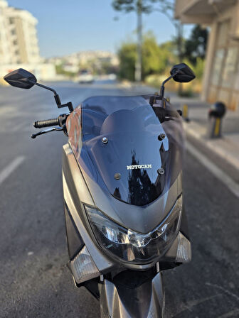 MOTOCAM Yamaha Nmax Siperlik Ön Cam 2015-2020 Model 36cm Füme Renkli 4mm