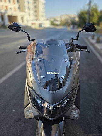 MOTOCAM Yamaha Nmax Siperlik Ön Cam 2015-2020 Model 36cm Şeffaf Renkli 4mm