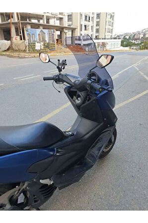 Yamaha Nmax Siperlik Ön Cam 2015 2020 Model 69cm Açıkfüme Renkli 4mm