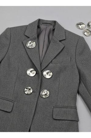 Yamuk Metal Ayaklı Nickel Düğme 6 Adet 18mm 28 Boy