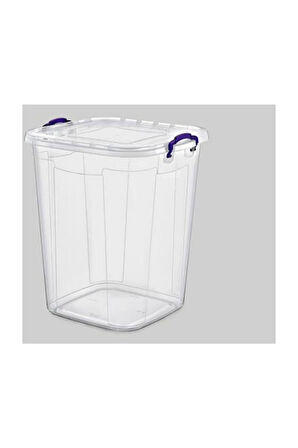 Nnstartshopping  Bakliyat Kovası Şeffaf Kare 70 Lt Royaleks-E631
