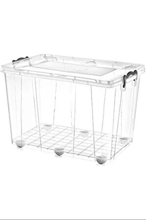 Nnstartshopping  60 Lt. Tekerlekli Saklama Kabı Royaleks-ASD148