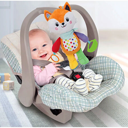 Nnstartshopping  17792 Baby Clementoni - Aktiviteli Pelüş Tilki