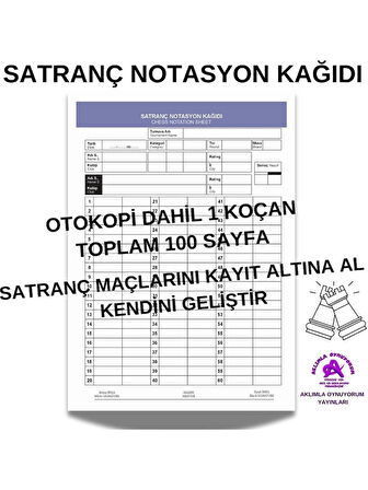Satranç Notasyon Koçanı
