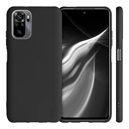 Xiaomi Redmi Note 10 5G Kılıf Kamera Koruma Çıkıntılı Fit Kalıp Soft Silikon Şık Liquid Case