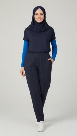 KADIN ORTA YAŞ VE ÜZERİ BELİ LASTİKLİ CEPLİ ÖNÜ DİKİŞLİ KALIN KIŞLIK PENYE PANTOLON