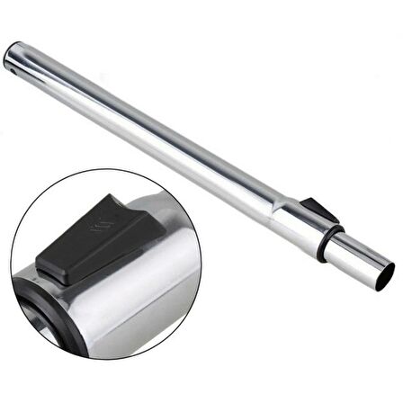 ROWENTA için RO 3751 Compact Power Cyclonic Teleskopik Paslanmaz Çelik Süpürge Borusu 