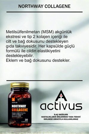 NORTHWAY TYPE II COLLAGEN 30 KAPSÜL
