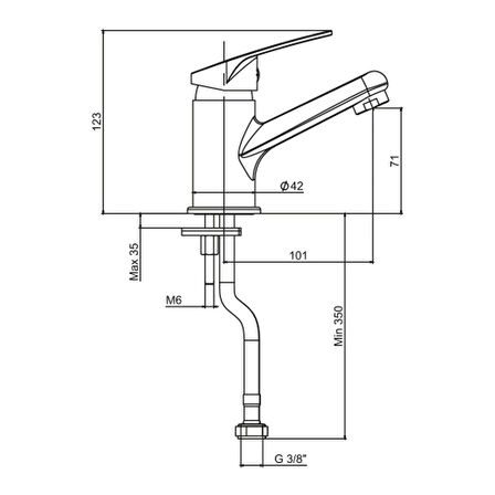 NSK Trento Lavabo Bataryası - N2024102