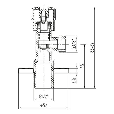 NSK Ara Musluk Krom - N2502202