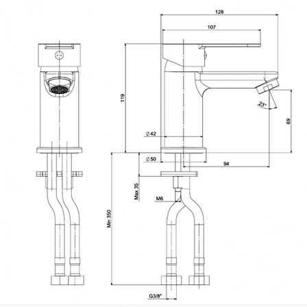 NSK Molera Lavabo Bataryası - N3017302