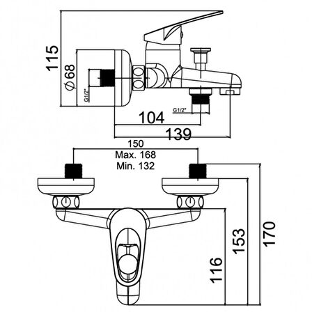 NSK Trento Banyo Bataryası - N3033902