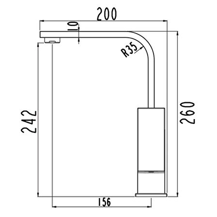 NSK Geo Kuğu Lavabo Bataryası - N4014402