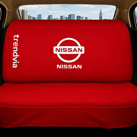 Nissan Uyumlu Oto Koltuk Kılıfı Seti - Penye Kumaş Ön ve Arka Koltuk Koruyucu