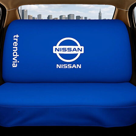 Nissan Uyumlu Oto Koltuk Kılıfı Seti - Penye Kumaş Ön ve Arka Koltuk Koruyucu