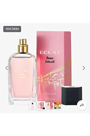 Oriflame Eclat Amour intenside Edt 50 ml Kadın Parfümü(%100 ORJİNAL,BARKOTLU ÜRÜN)